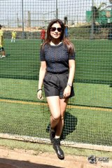 Shriya Saran Visit Indian Blind Football Federation Demo Camp